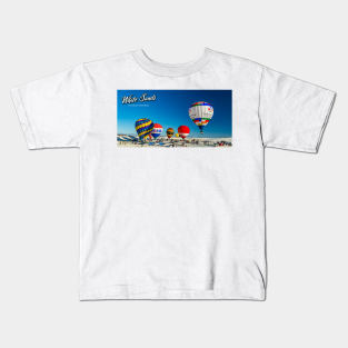 White Sands Hot Air Balloon Invitational Kids T-Shirt